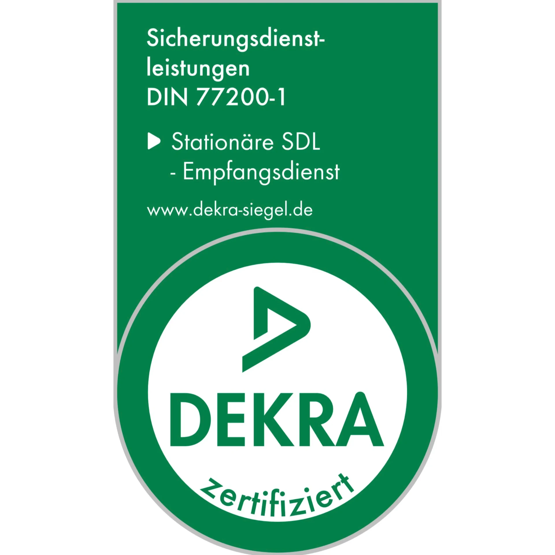 DEKRA DIN 77200-1 Zertifizierung