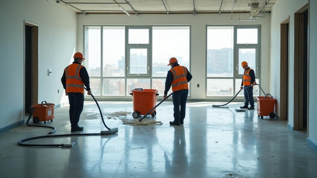 Baureinigung & Bauendreinigung: Ihr Schlüssel zur Sauberkeit